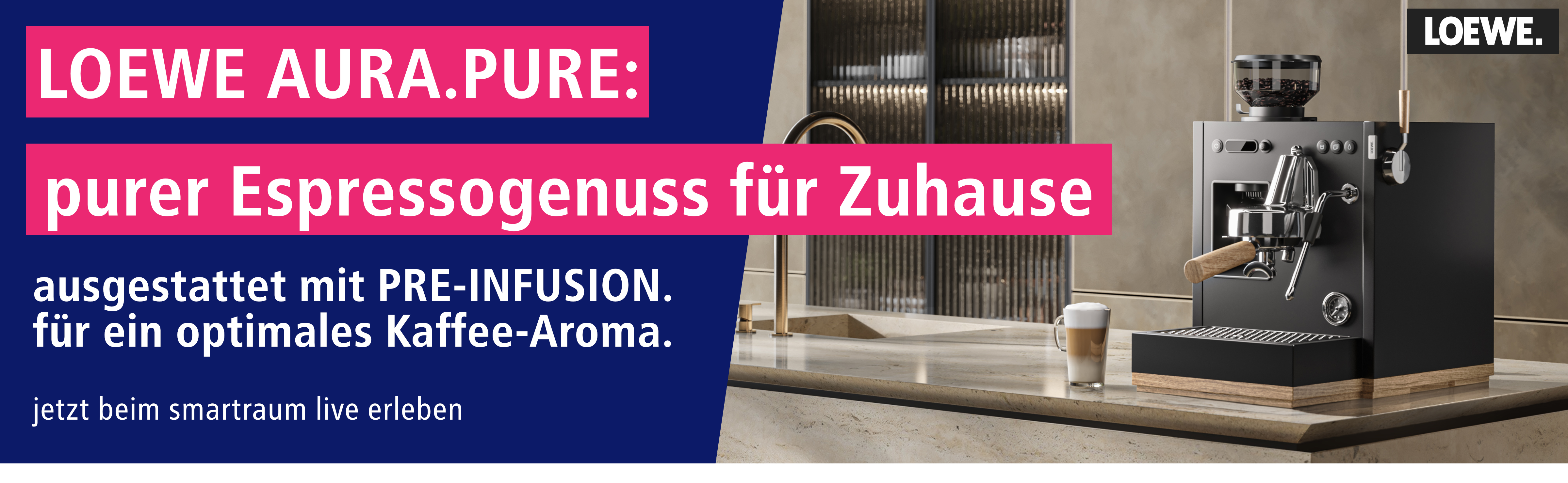 Webshop Banner Loewe Image Aura Pure 4800x1480 LOEWE aura.pure